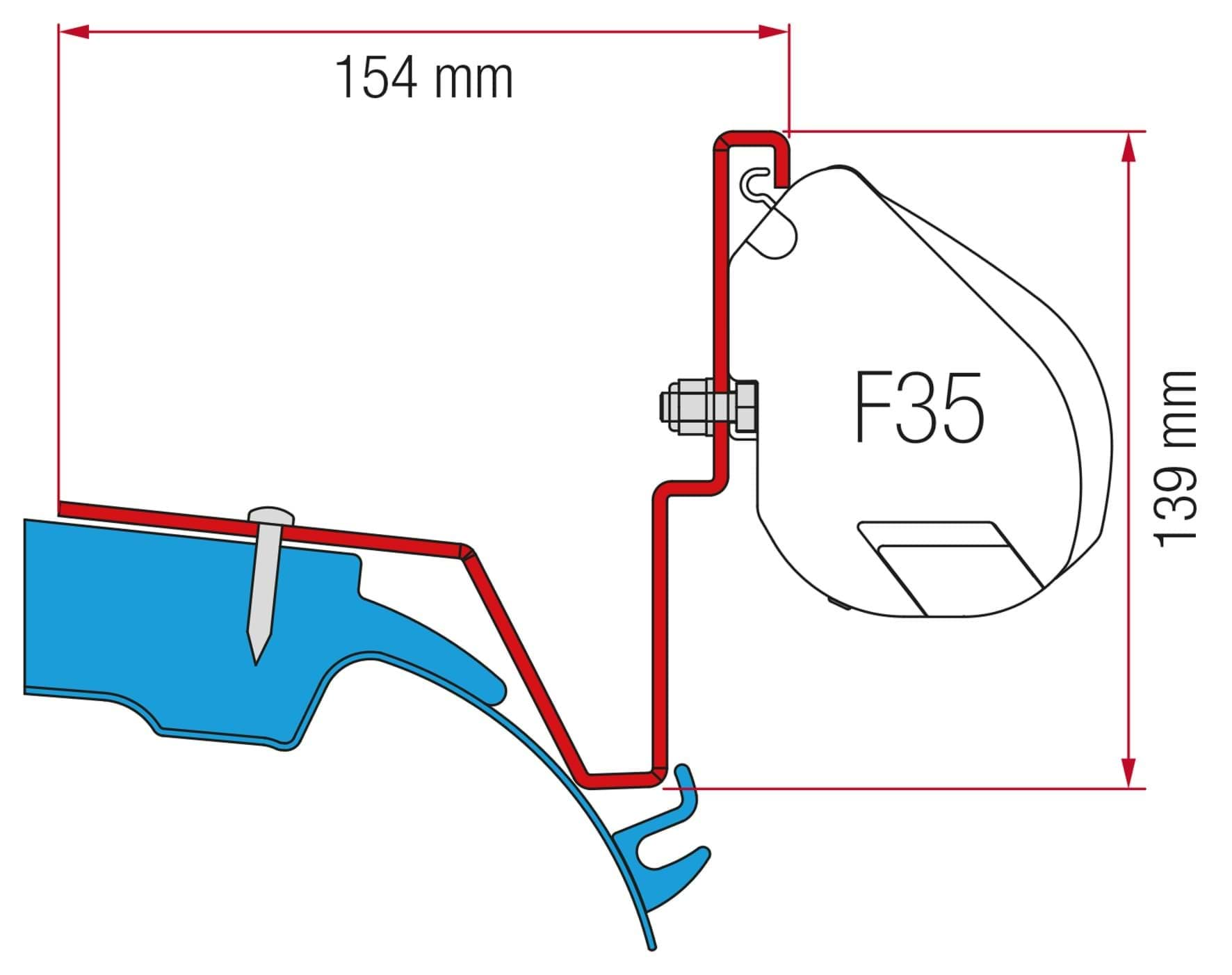 Afbeelding van KIT F35 PRO MERCEDES VITO JULES VERNE