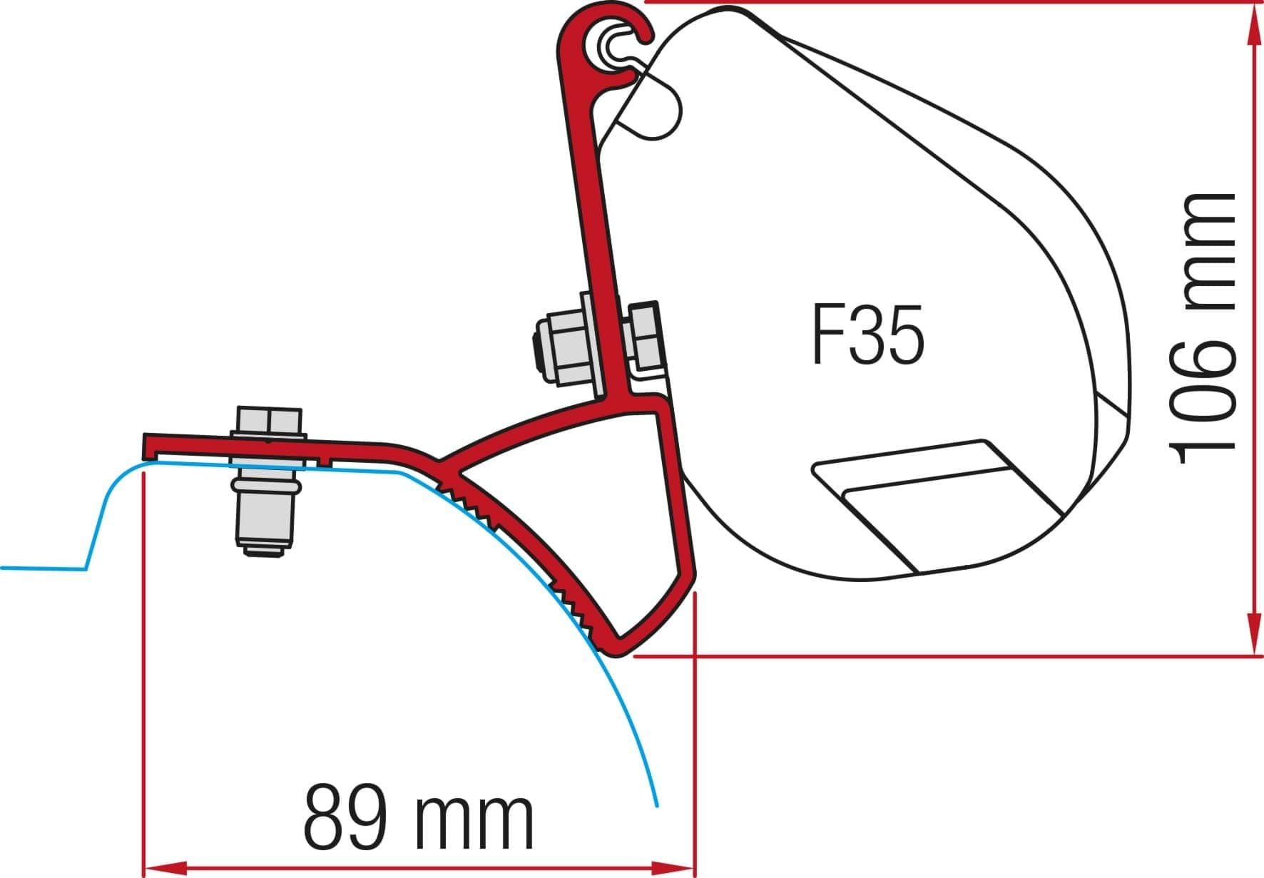 Afbeelding van KIT F35 PRO RENAULT TRAFIC NA 2015