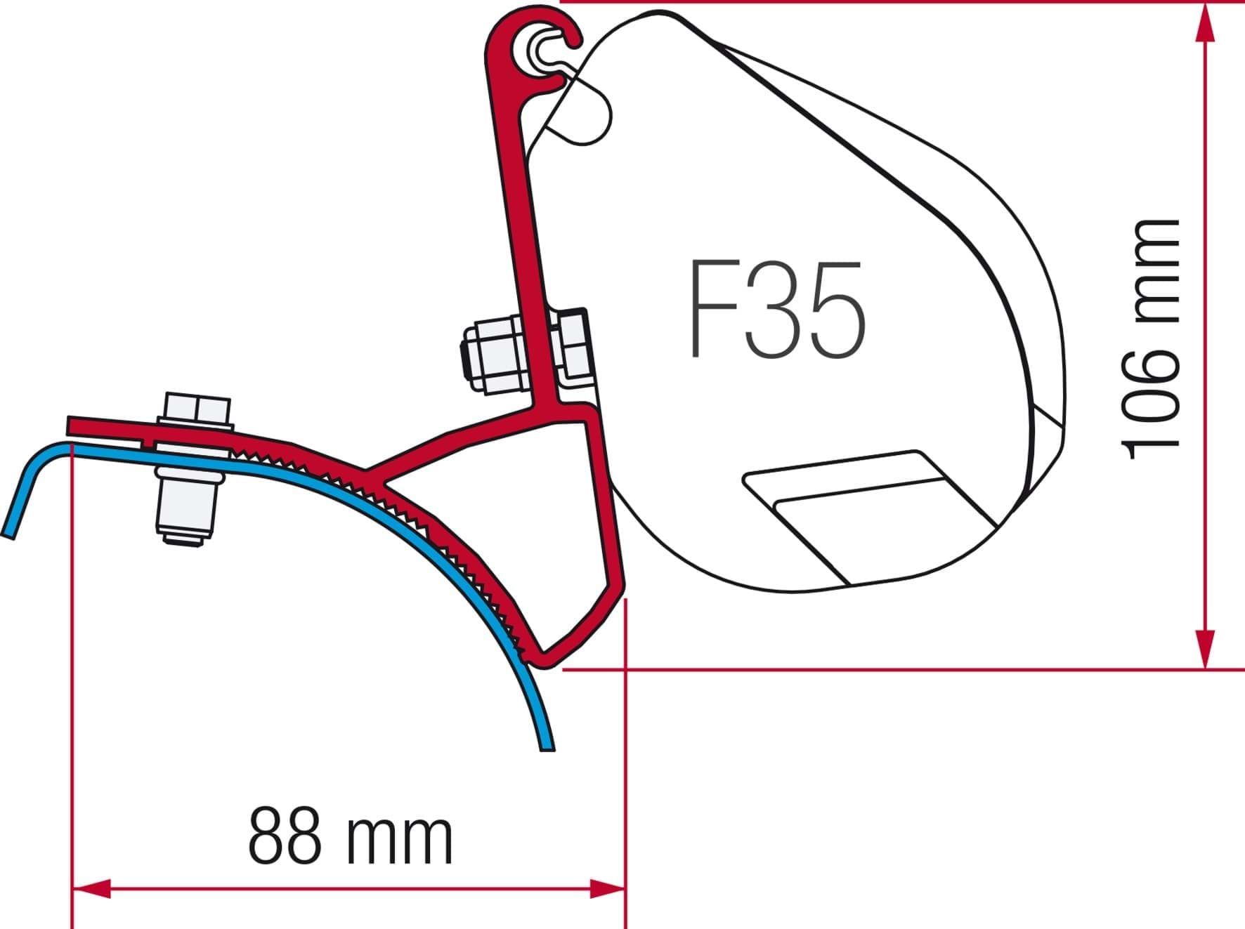 Afbeelding van KIT F35 PRO RENAULT TRAFIC - OPEL VIVARO