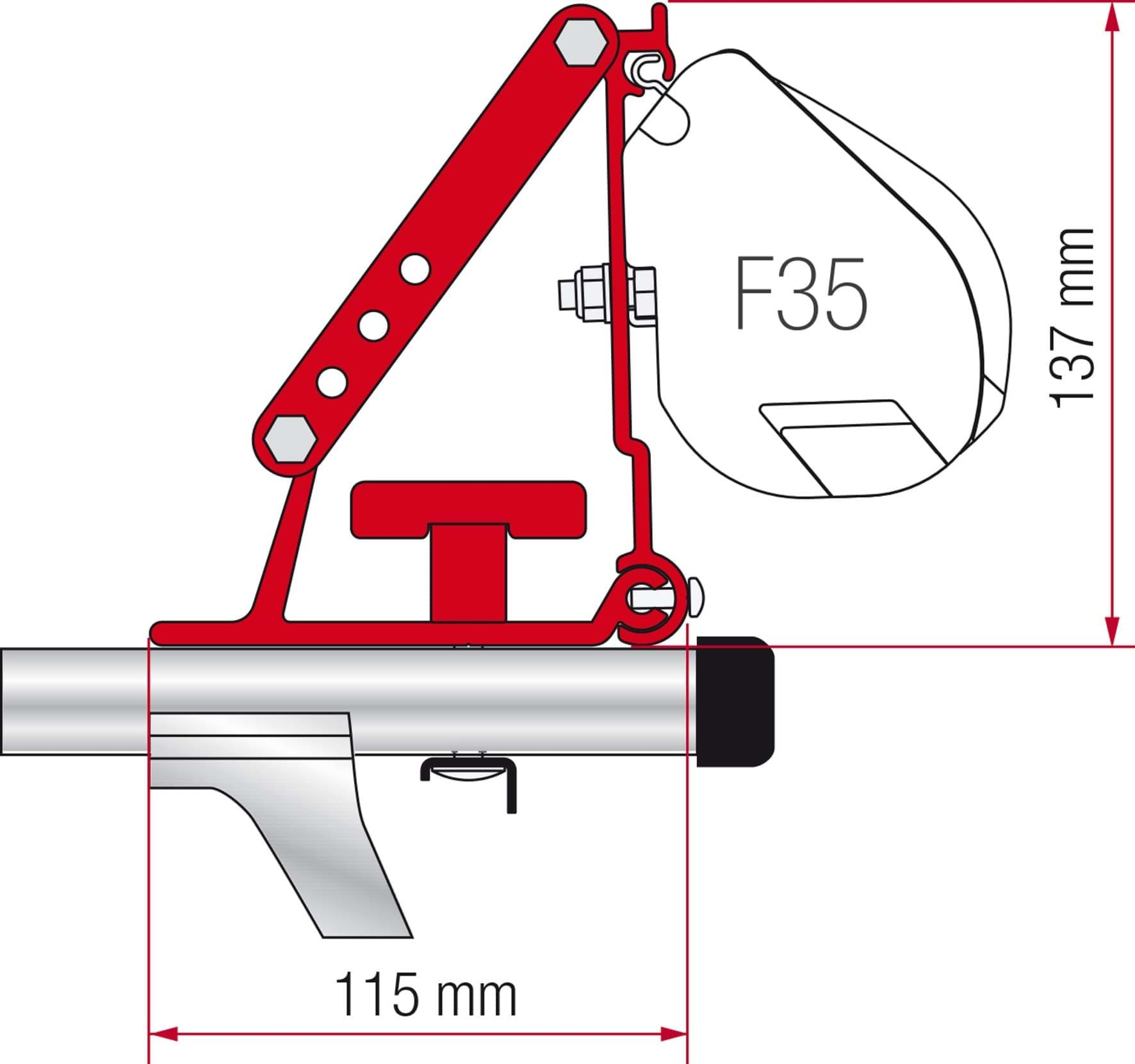 Afbeelding van FIAMMA KIT F35 F43VAN PRO AUTO IMPERIAL