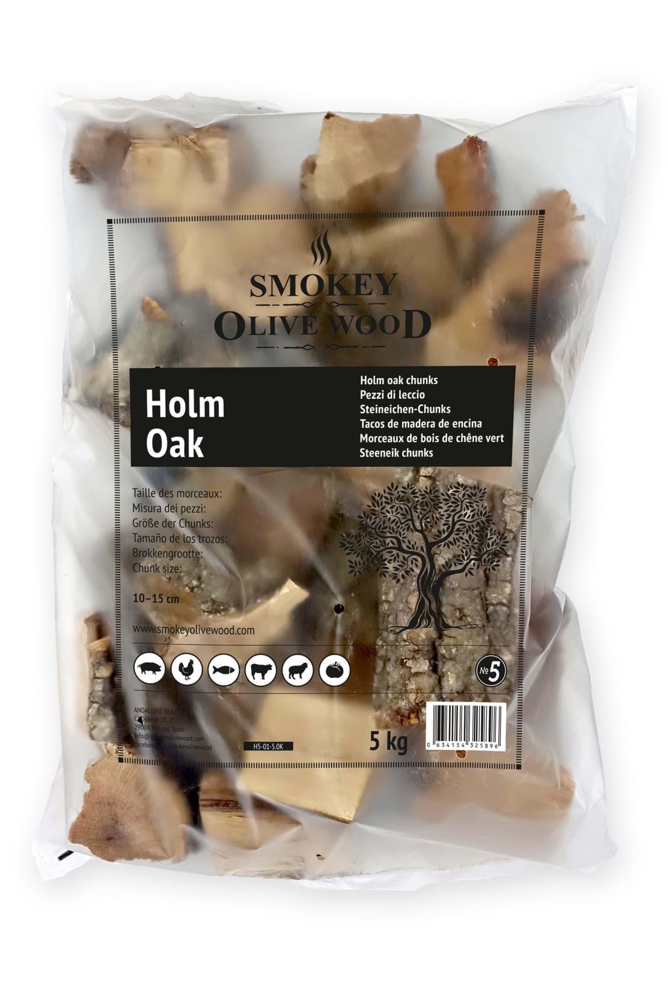 Afbeelding van STEENEIK CHUNKS No5 1,5 KG