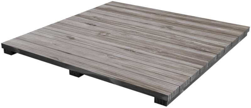 Afbeelding van DISTRESSED ACACIA WOOD INSERT