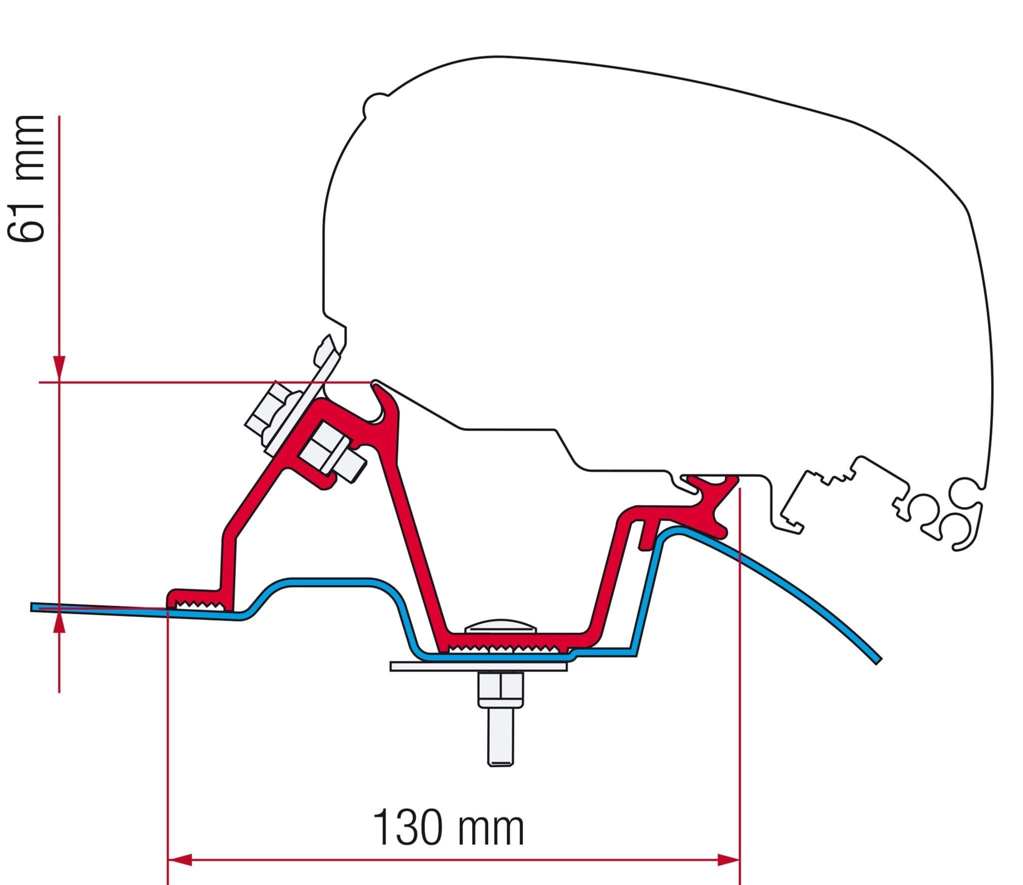 Afbeelding van ADAPTER MERCEDES SPRINTER F65 EAGLE 400
