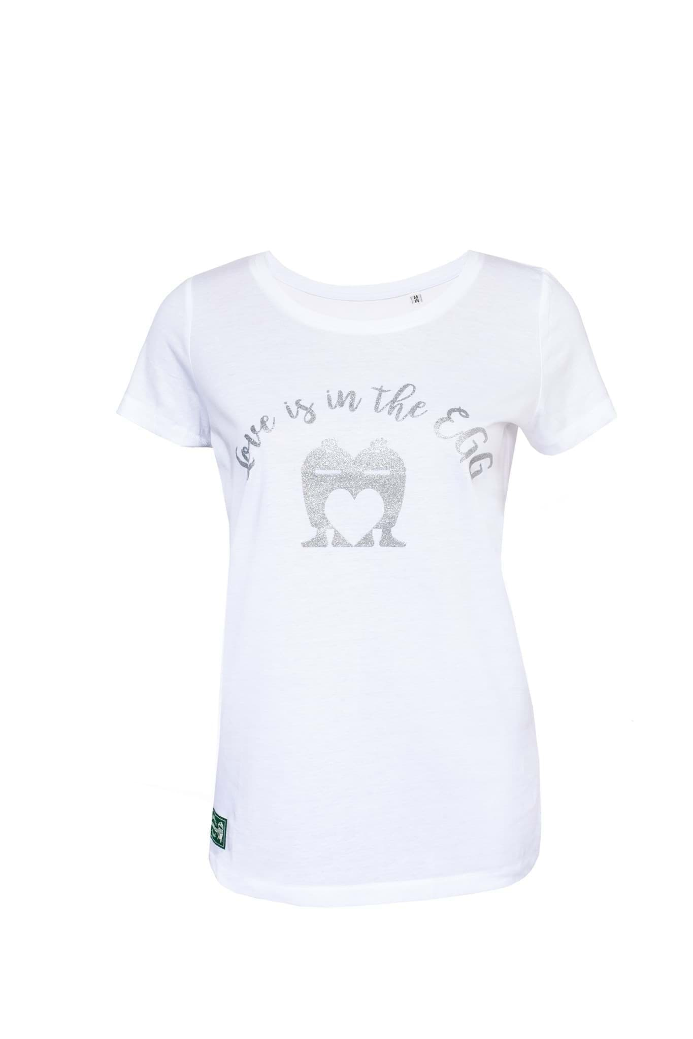 Afbeelding van T-SHIRT - LOVE - WHITE