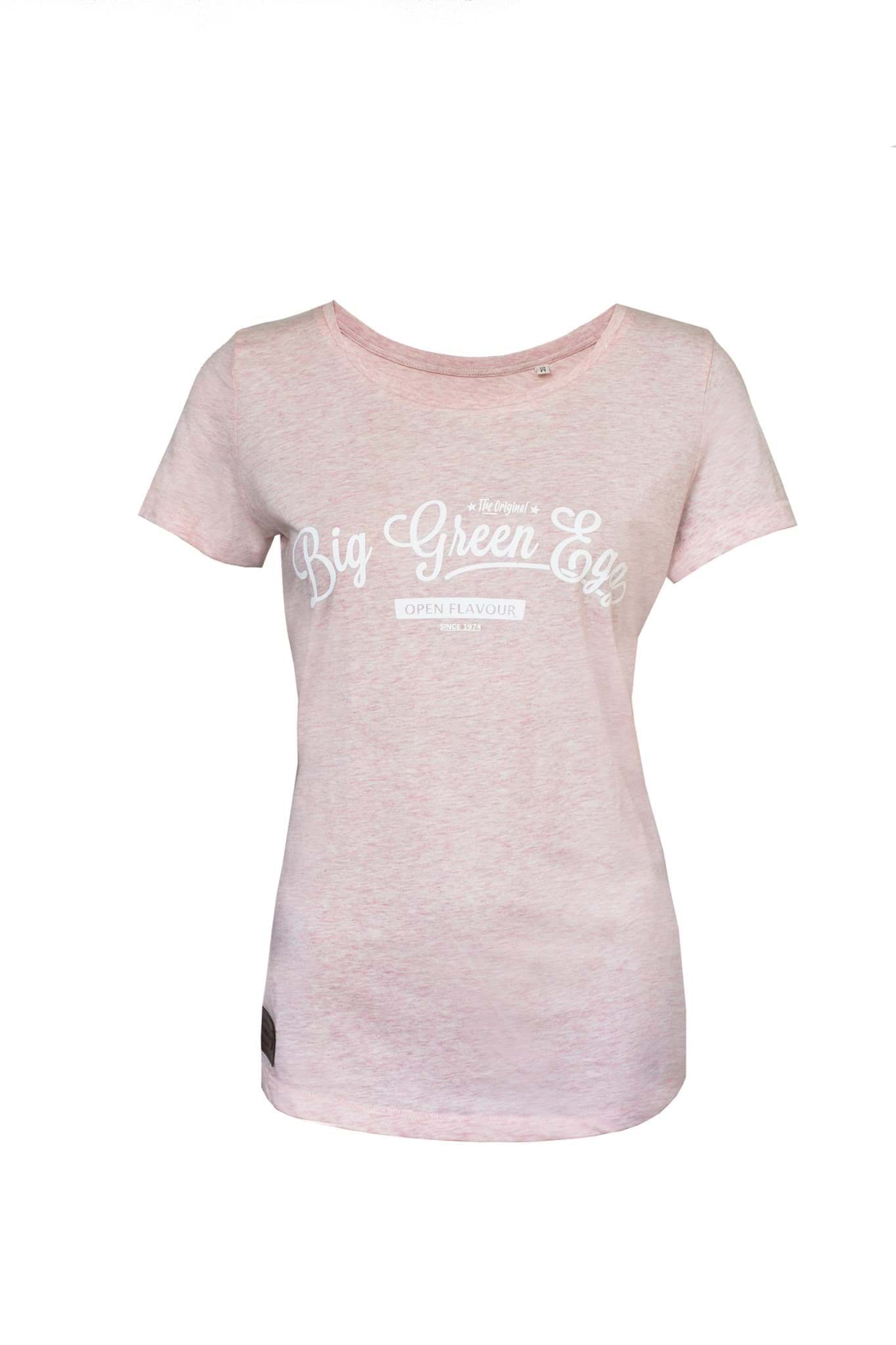 Afbeelding van BIG GREEN EGG T-SHIRT - PINK - MEDIUM