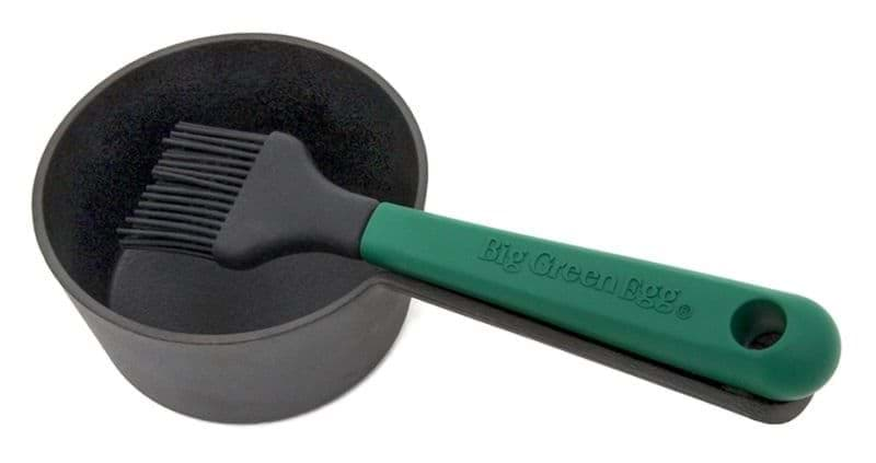 Afbeelding van BIG GREEN EGG CAST IRON SAUCE PAN