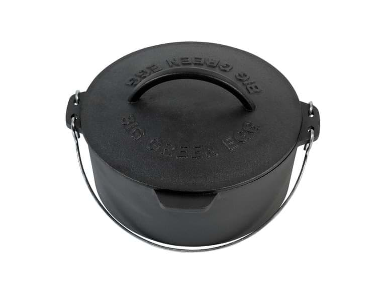 Afbeelding van BIG GREEN EGG CAST IRON DUTCH OVEN