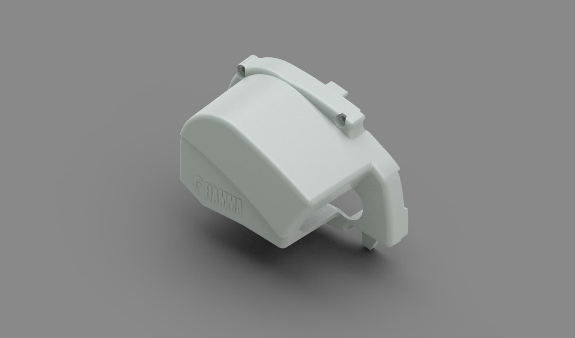 Afbeelding van L.H. END COVER F80S POLAR WHITE