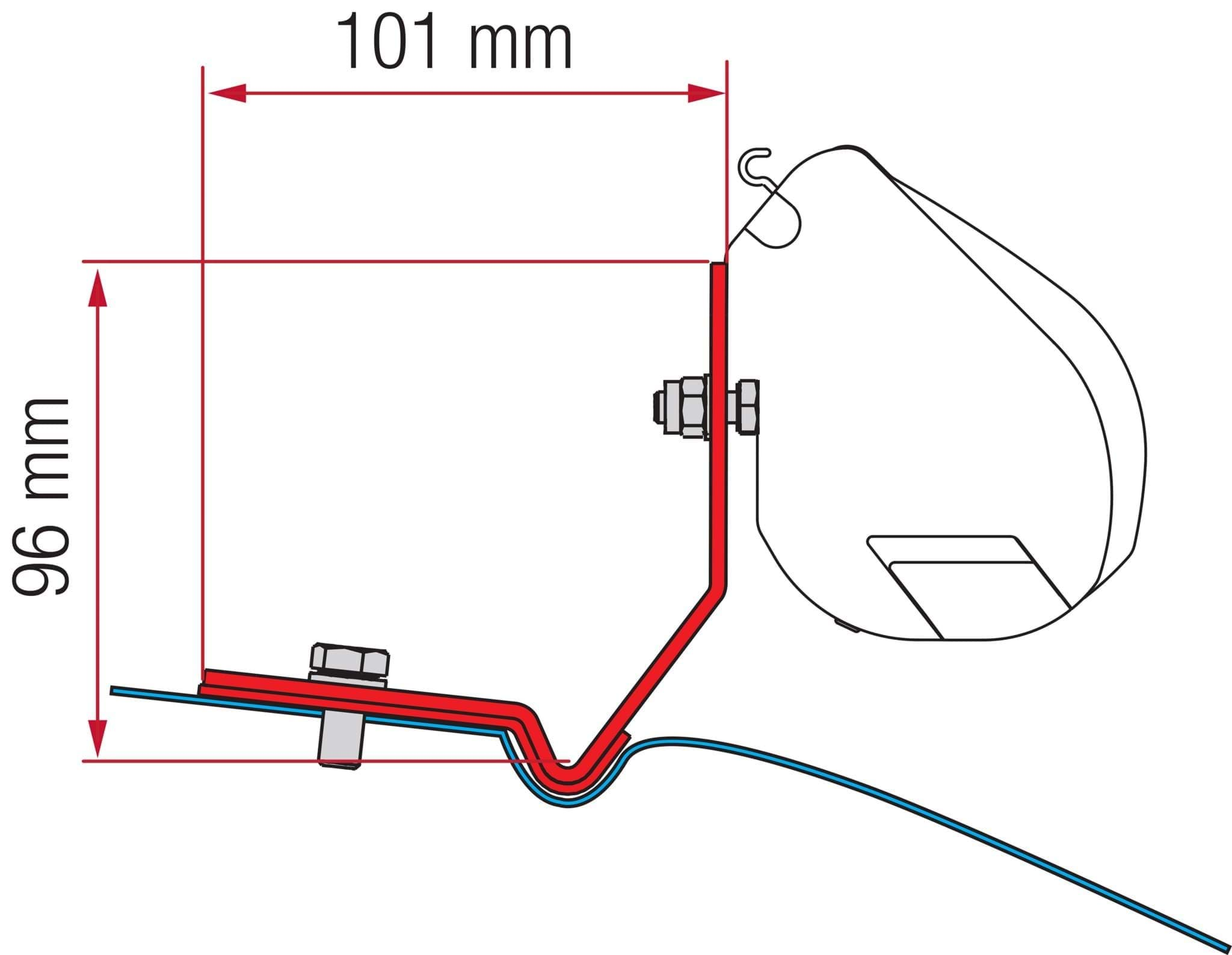 Afbeelding van KIT F35 VW CADDY MAXI NA 2016