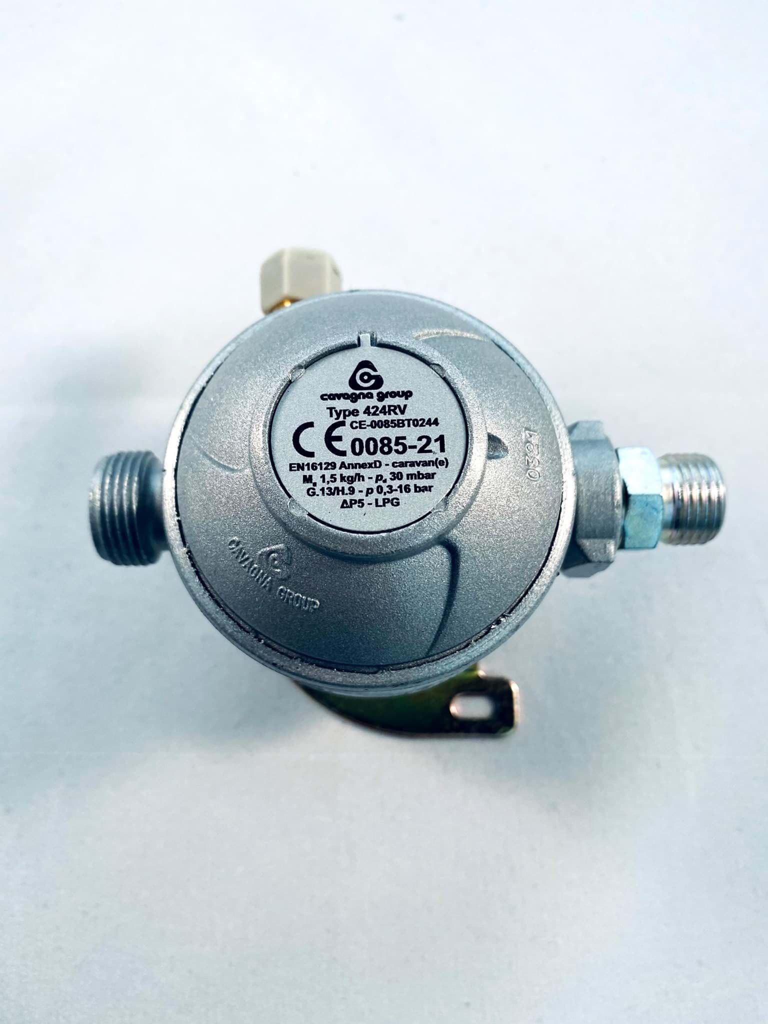 Afbeelding van DRUKREGELAAR DUBBEL MEMBRAAM 30MBAR 20/150 BT x 10 MM KNEL