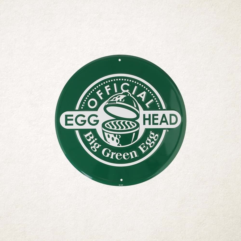 Afbeelding van ROUND GREEN SIGN - OFFICIAL EGGHEAD