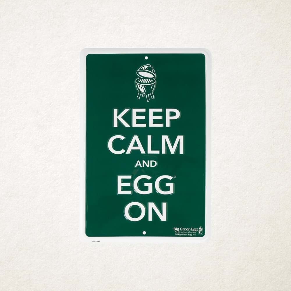 Afbeelding van GREEN SIGN - KEEP CALM AND EGG ON