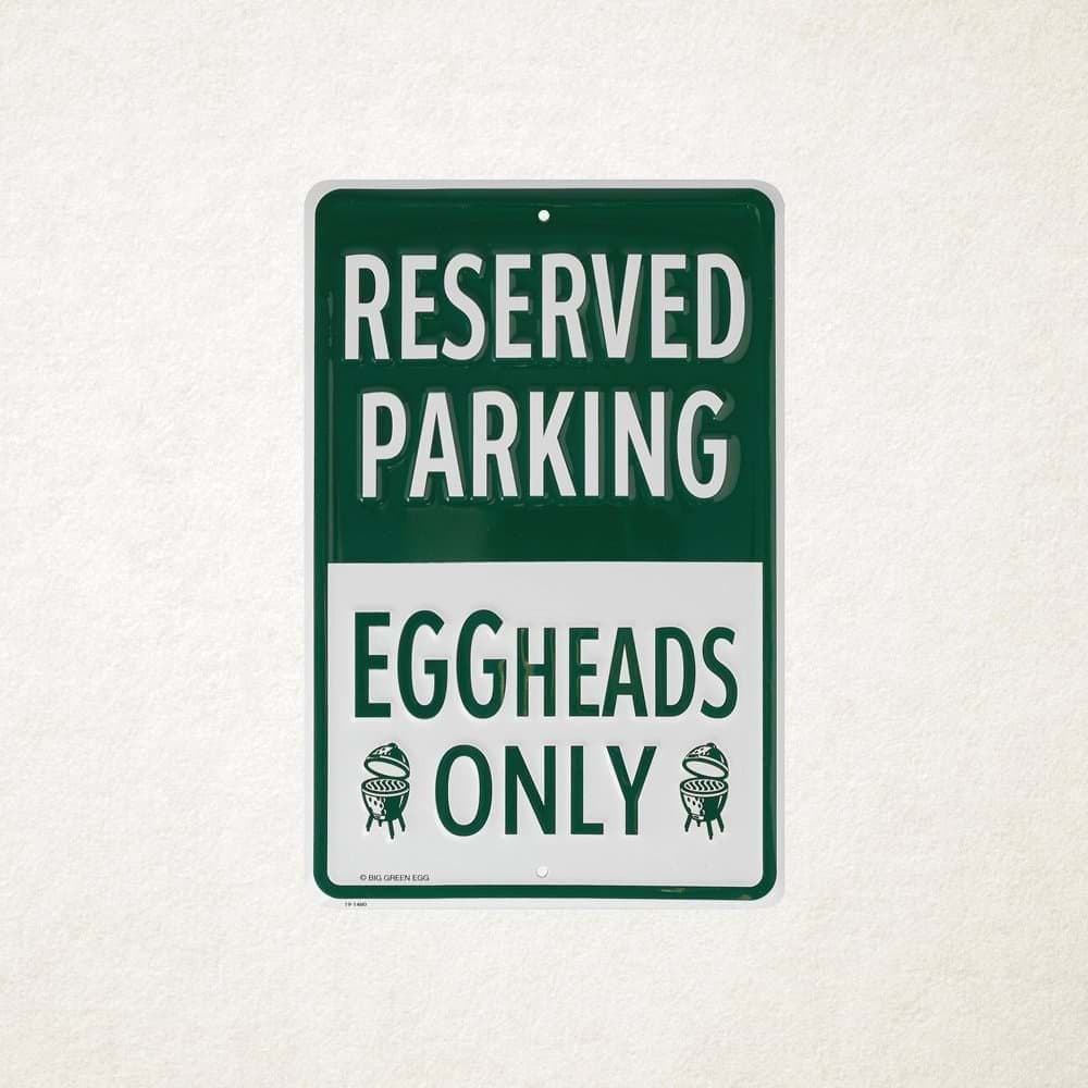 Afbeelding van EGGHEADS ONLY PARKING SIGN