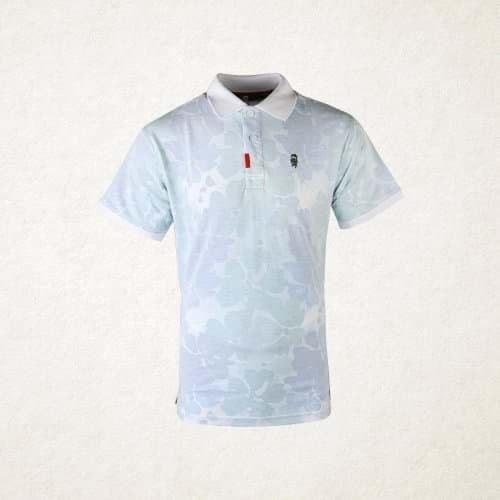 Afbeelding van GOLF POLOSHIRT WIT INSIDE-OUT