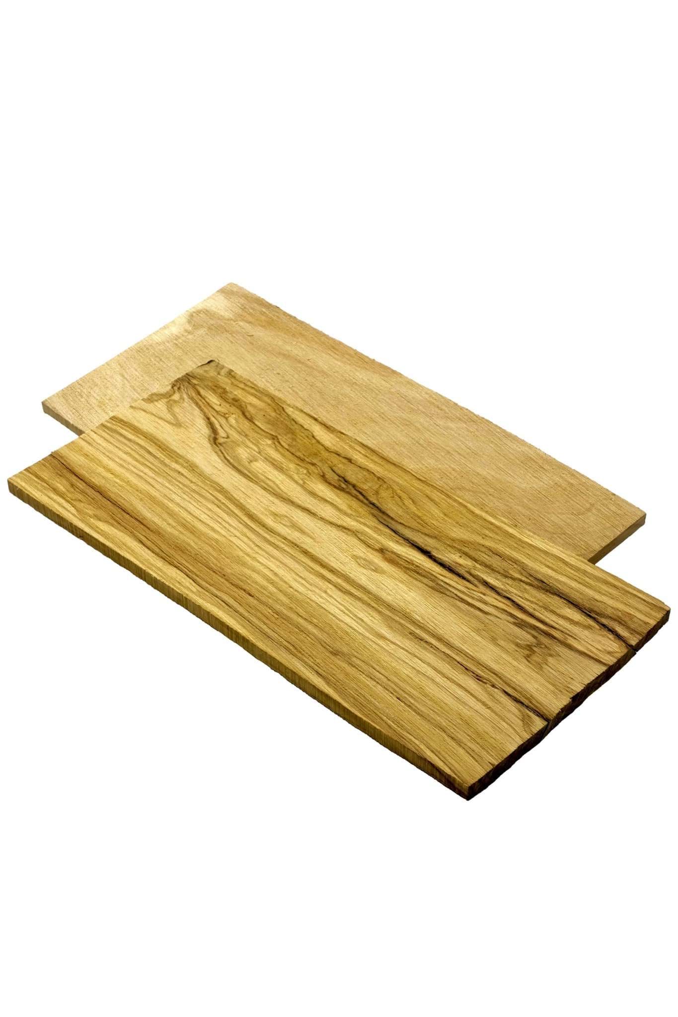 Afbeelding van SMOKEY OLIVE WOOD ROOKPLANK OLIJF RECHTHOEK
