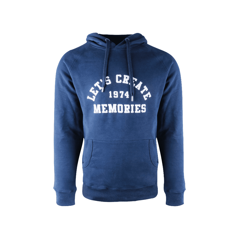 Afbeelding van HOODIE LET'S CREATE BLAUW