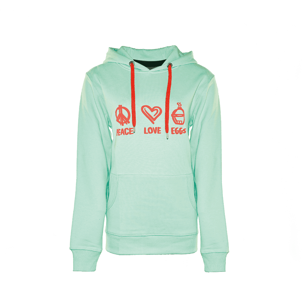 Afbeelding van HOODIE DAMES MINT GREEN