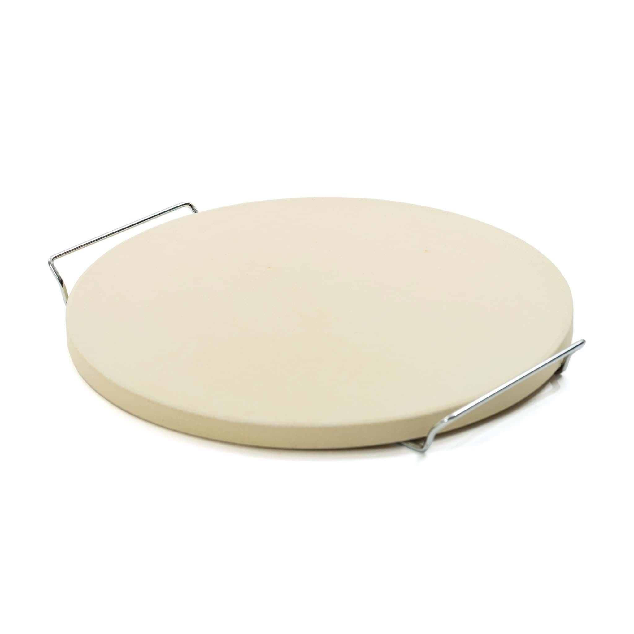 Afbeelding van SMOKIN' FLAVOURS PIZZASTEEN MET HOUDER 38 CM 2 CM DIK