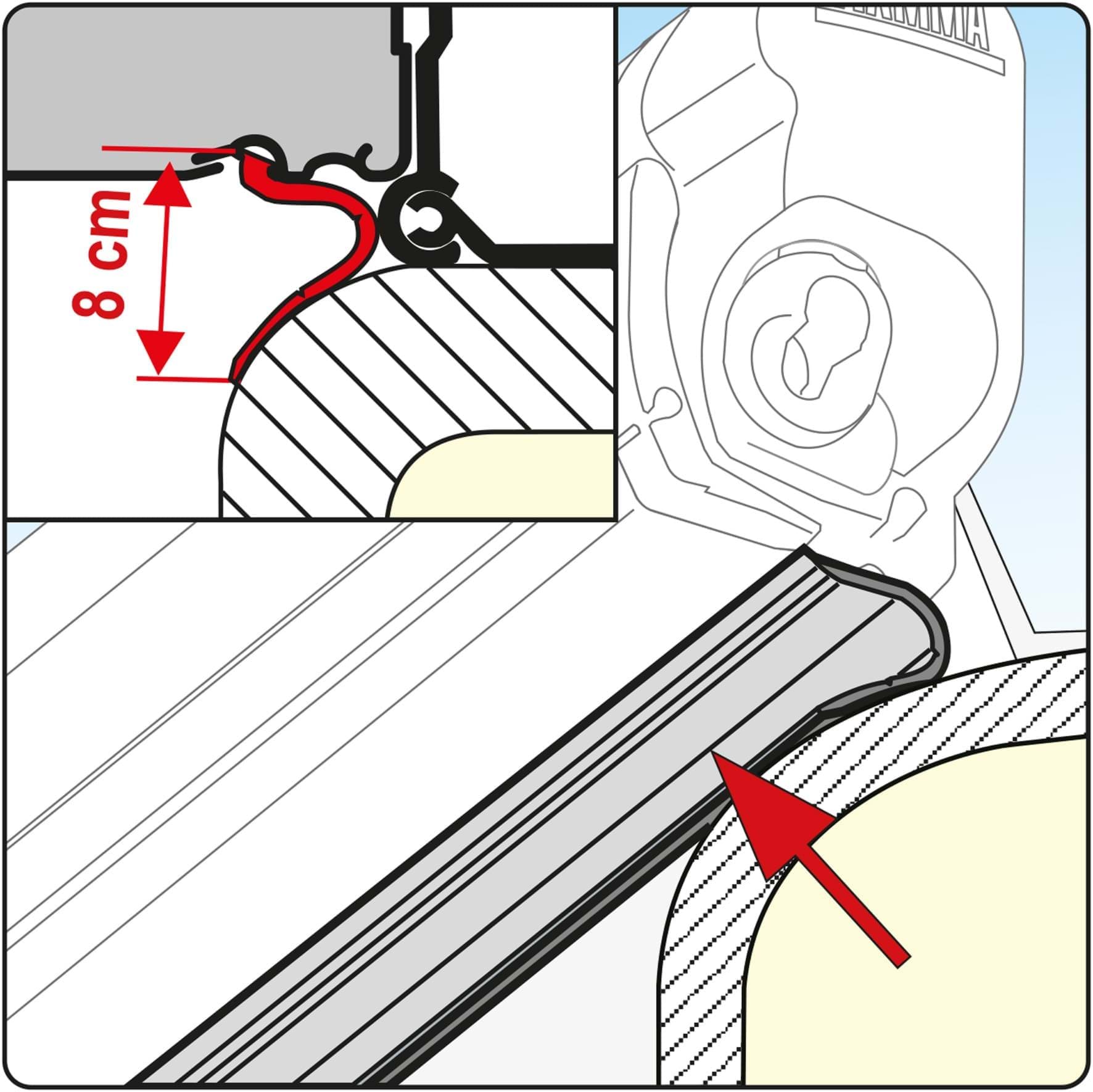 Afbeelding van KIT RAIN GUARD LOWER 550