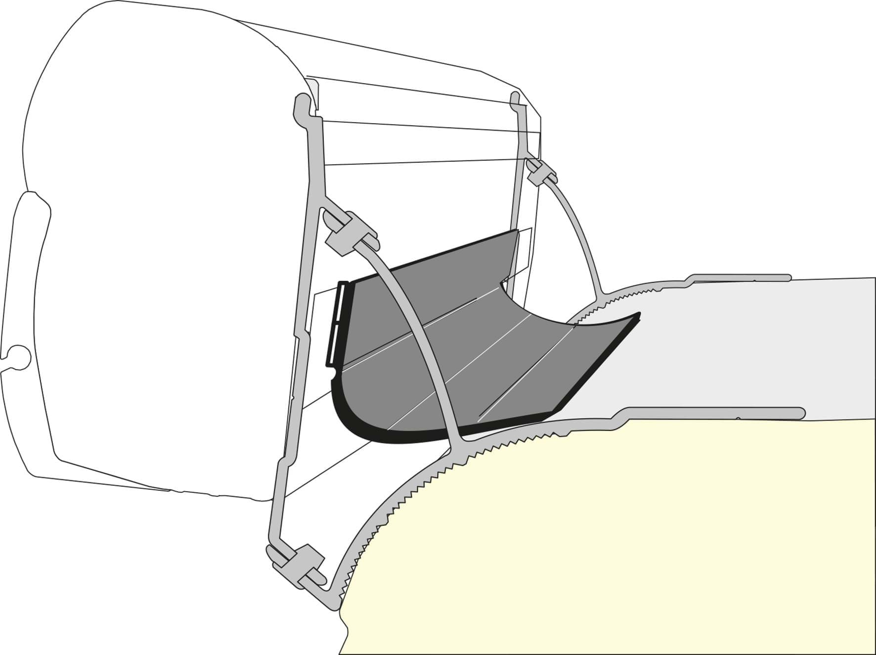 Afbeelding van KIT RAIN GUARD VAN