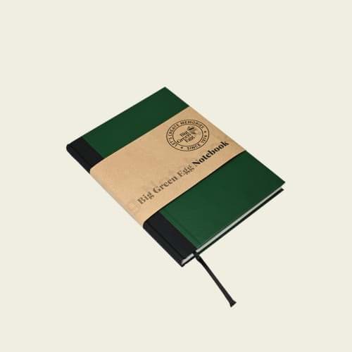Afbeelding van BIG GREEN EGG NOTITIEBOEK