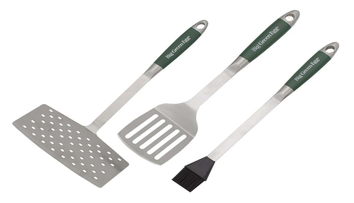 Afbeelding van BIG GREEN EGG STAINLESS STEEL CUSTOM BBQ TOOL SET