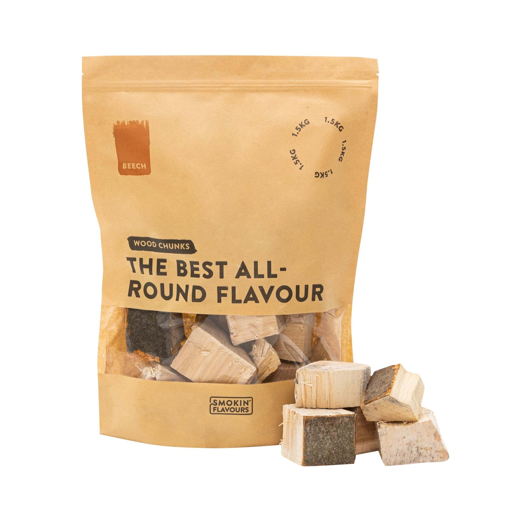 Afbeelding van SMOKIN"FLAVOURS CHUNKS BEUK 1,5 KG