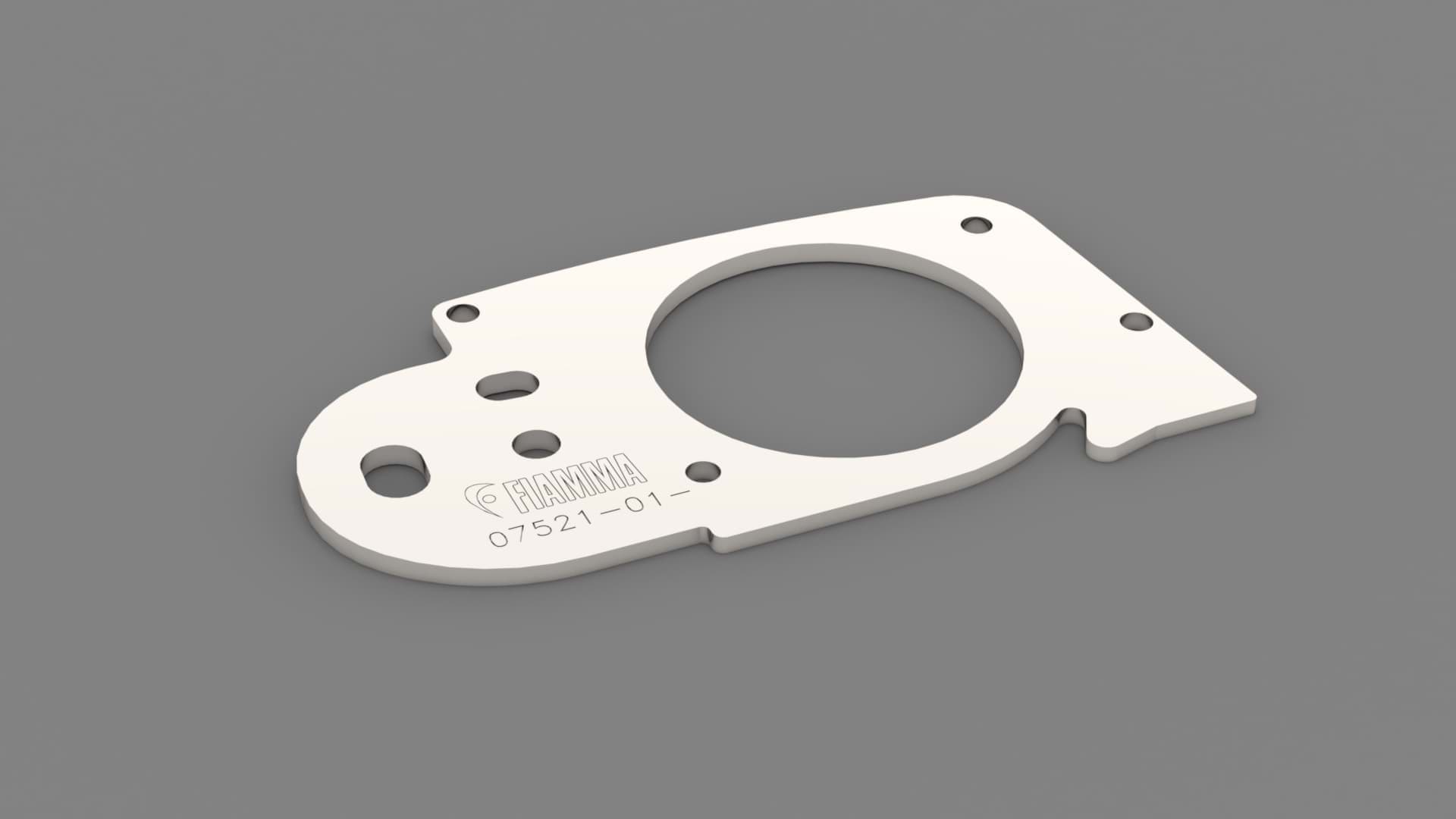 Afbeelding van LEFT END CAP F40 VAN