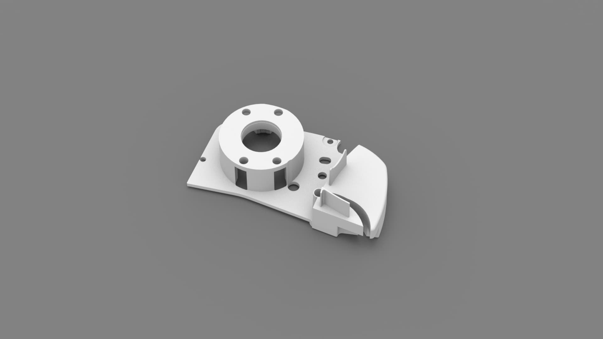 Afbeelding van LEFT END CAP BLACK F40 VAN
