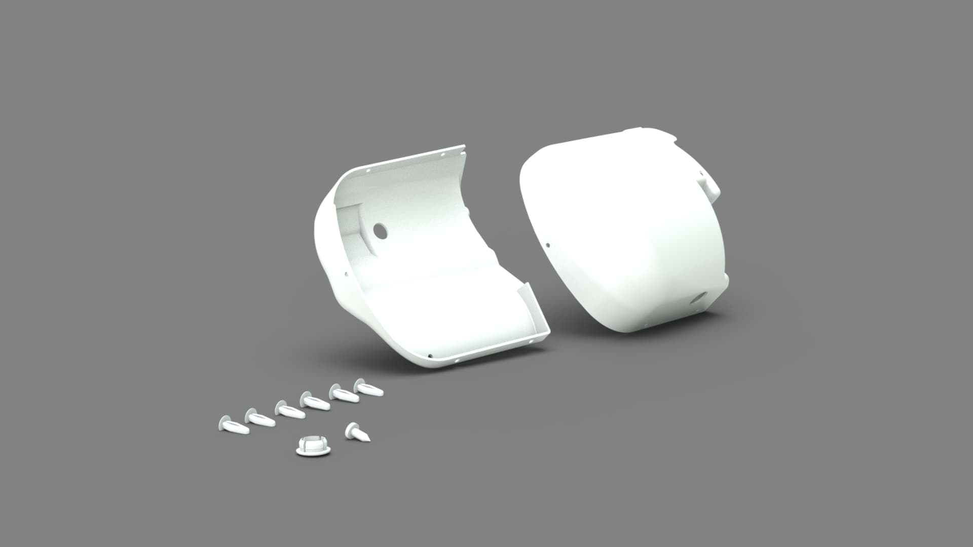 Afbeelding van UPPER+LOWER COVER MOTORKIT F65L PW