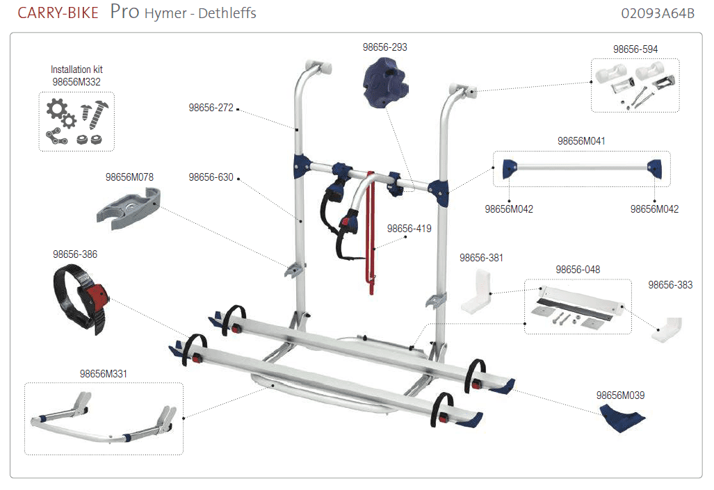 Afbeelding voor categorie Carry-bike Pro Hymer 02093A64B