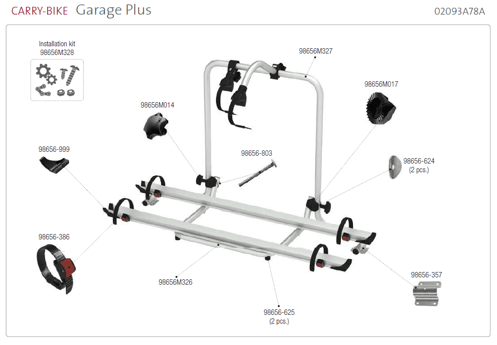 Afbeelding voor categorie Carry-bike Garage plus 02093A78A