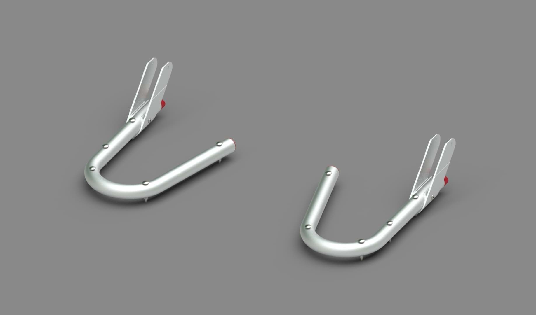 Afbeelding van KIT SUPPORT RAILS CARRY-BIKE XLA PRO 200