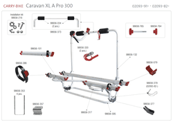 Afbeelding voor categorie Carry-bike Caravan XL A Pro 300 02093-(91/82)-