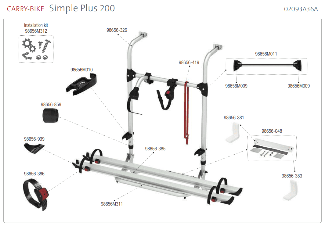 Afbeelding voor categorie Carry-bike Simple Plus 200 02093A36A
