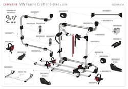 Afbeelding voor categorie Carry-Bike Frame Crafter E-Bike 02094-31A
