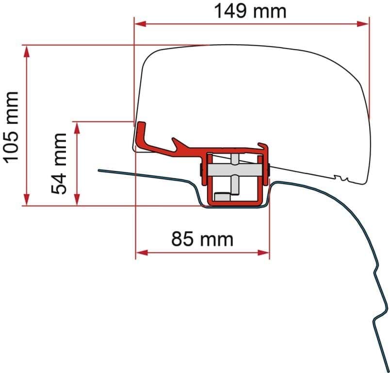 Afbeelding van KIT F40van VW T5 - T6