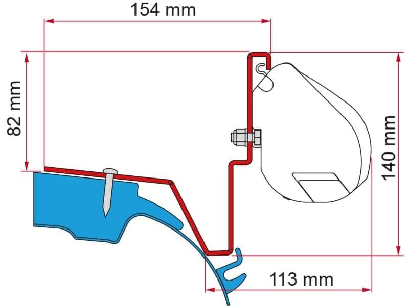 Afbeelding van KIT F35 MERCEDES VITO JULES VERNE