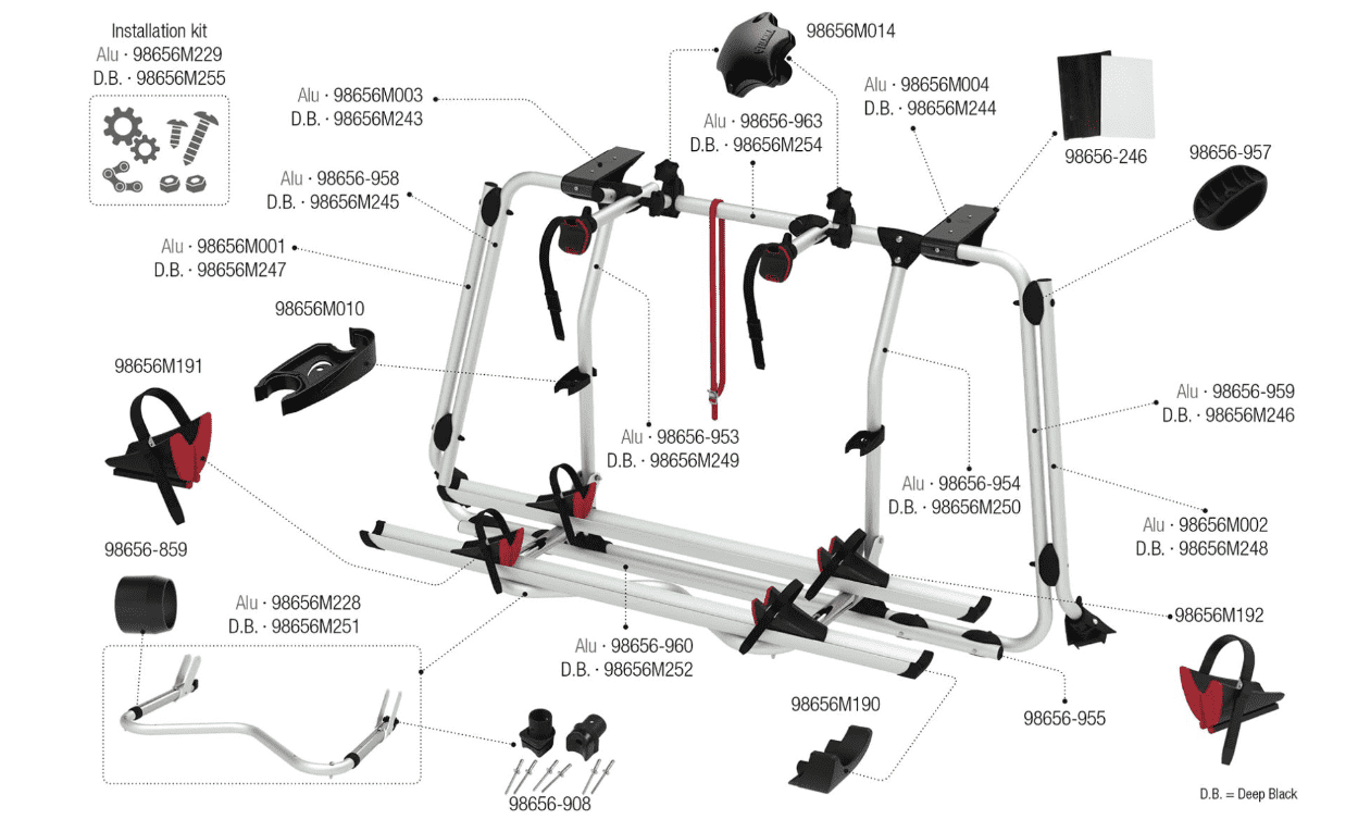 Afbeelding voor categorie Carry-bike VW T6 Pro 02094B08A