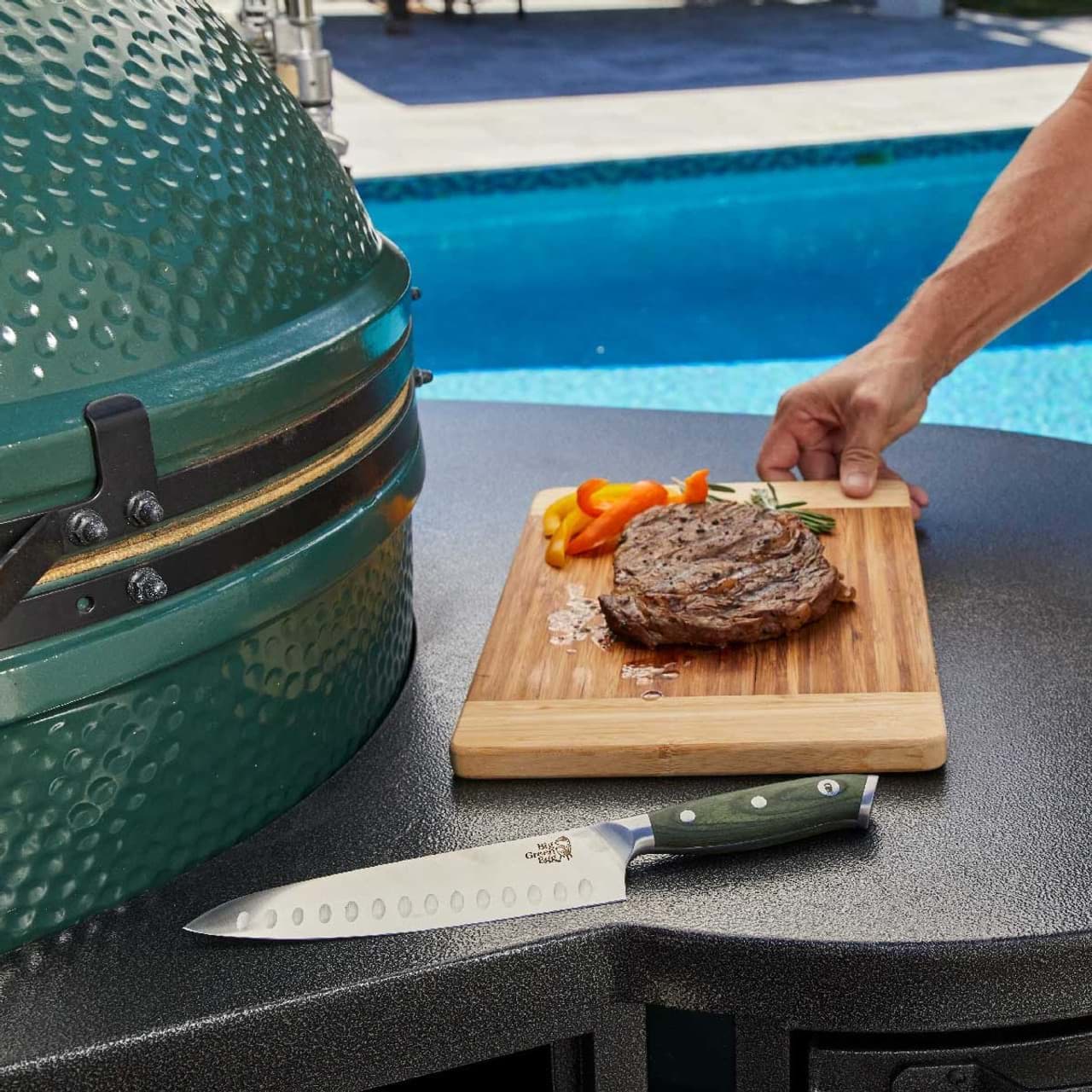 BIG GREEN EGG KNIFE SET Badé Outdoor Living