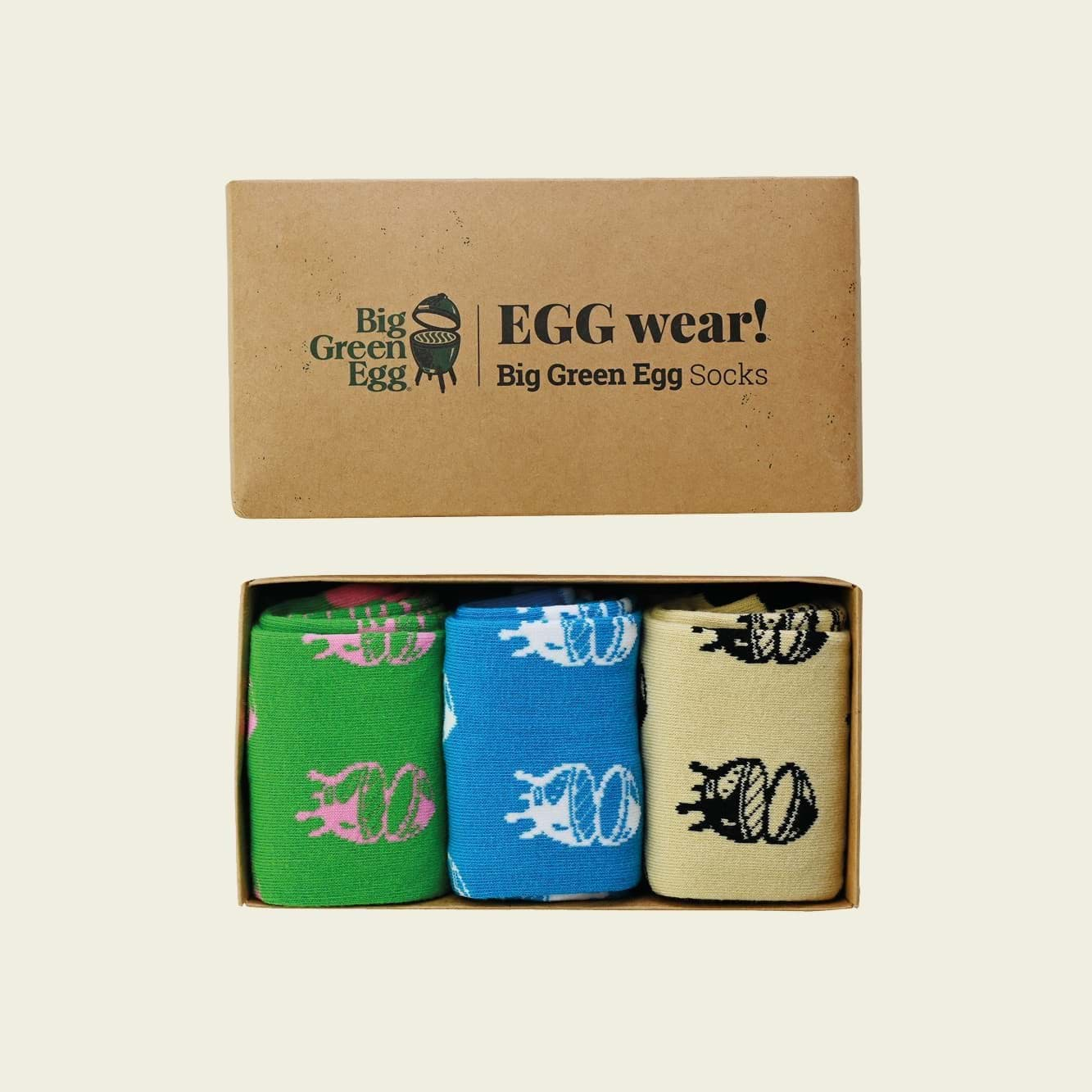 Afbeelding van BIG GREEN EGG 3-PACK SOCKEN