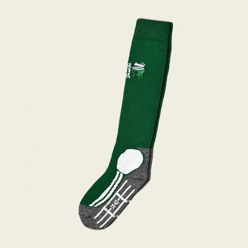 Afbeelding van 2-PACK SKI MEN SOCKS 43-46 GREEN-BLACK