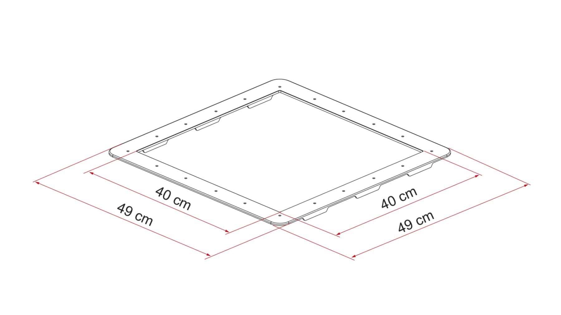 Afbeelding van KIT FRAME 40 DUCATO