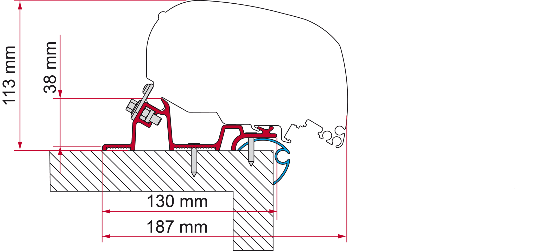 Afbeelding van ADAPTER CARAVAN STANDARD