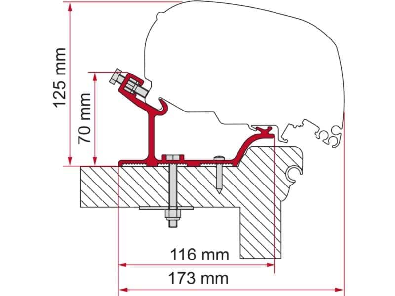 Afbeelding van KIT HOBBY EASY/ONTOUR/ADRIA ADORA