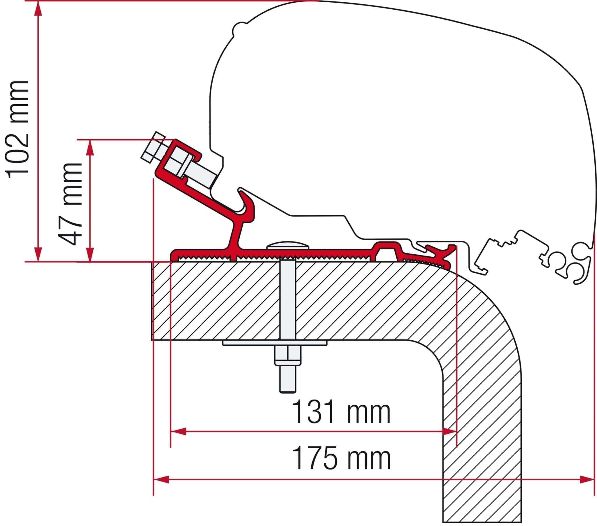 Afbeelding van ADAPTER HYMER 320